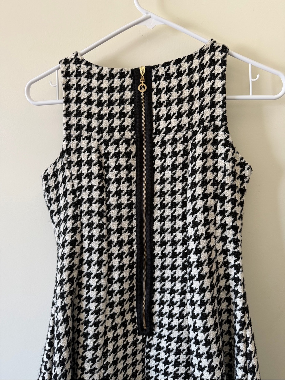 Hannah Banana Girls Houndstooth Bow Dress, 14 - Picture 5 of 11